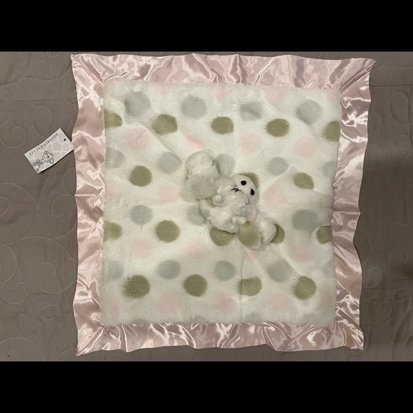 Little Giraffe pink lovey lovie blanket blanky NWT - Picture 1 of 4